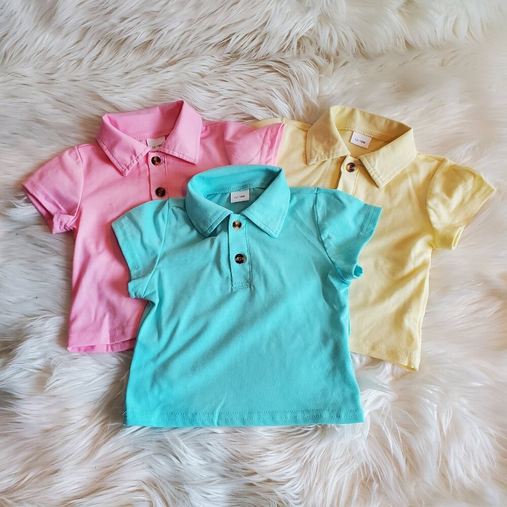 Polo Shirt Boys Bundle SZ 12-18M